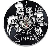 AVJERA Best Gift For Simpson Fans Vinyl Record Clock