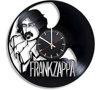 AVJERA Frank Zappa Vinyl Record Retro Wall Clock New Year Christmas Birthday Gift Personality Creative Home Design Wall Decoration