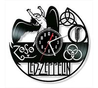 AVJERA Led Zeppelin Vinyl Wall Clock Vinyl Record Retro Wall Clock Birthday New Year Christmas Birthday Gift Personality Creative Home Design