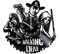 AVJERA Walking Dead Vinyl Record Wall Clock Birthday New Year Christmas Birthday Gift Personality Creative Home Design