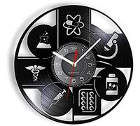 AVJERA Wall Clocks Related Decorative Wall Clock Pharmacy Inventions Vintage Wall Decor Watch Gift To Staff Clock Gifts