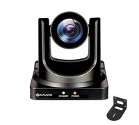 AVKANS PTZ Camera 30x Optical Zoom 3G-SDI USB IP Live Streaming AI Tracking Camera, PoE HDMI PTZ Cam for Church Event Livestream Services vMix OBS Wirecast
