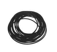 AVKGCZ 20PCS Square Cassette Tape Machine Belt Assorted Belts Mixed 75-100mm 1.2mm For Recorder DVDs Drive Turntable Cassette Player Belt