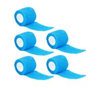 AVKGCZ 5 Pcs Self-Adherent Tape Elastic Cohesive Bandage Non-Woven Bandage First Tape For Sports Wrist Ankle Fitness