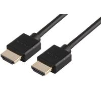 avlink Av Link High Speed Hdmi Lead With Ethernet Male To Male Ultra Slim Design 5M Blk