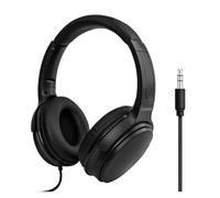AV:Link | Lightweight Hard Wired DJ Headphones with 40mm Dynamic Drivers, Swivel Earcups, and Cushioned Comfort for Long Listening Sessions | 1.5mtr Cable