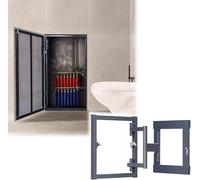 AVLLSO Access Panel Concealed Drywall Access Door, Push-Button Electrical Wiring Panel Cover(13"x40"(33x102cm))