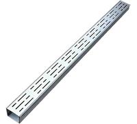 AVLLSO Grate Covers For Drains Channel Drain System Outdoor, Trench Drainage kit, Stainless Steel Trench Drain(100x15x5cm/39.4x5.9x2in)