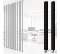 AVLLSO Room Divider Adjustable Room Devider Screen Column for Indoor Staircase/Balcony/Hallway, Privacy Screens Decorative Post(2pcs(w 20cm))