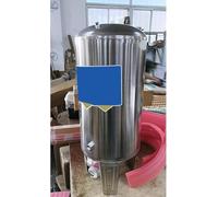 AVLLSO Water Storage Tank 15.8/26.4/42.2/52.8/66 Gallon, 304 Stainless Steel Well Pump Pressurized Tanks, Water Tank Systems with Mounting Kit(135x50cm/53x19.7in(250L/66Gal))