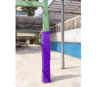 AVLLSO Wrap Around Basketball Pole Pad 6ft Tall, Foam Pole Wrap Crash Pad for Square Post 3x3 4x4 5x5 6x6 7x7 8x8 9x9 10x10 Inch(Purple,15x15 Inch)