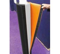 AVLLSO Wrap Around Basketball Pole Pad Sports Court Pole Padding 6ft, All-Weather Foam Post Protector for Tree/Basement/Garage/Gym(Black,Dia6 1/2 Inch)