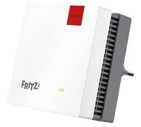 AVM FRITZ! Repeater 1200 AX (Wi-Fi 6 repeater) equipped with two radio units 5 GHz band (up to 2,400 Mbps), 2.4 GHz band (up to 600 Mbps), German-language version)