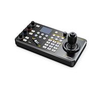 AVMATRIX PKC3000 PTZ Camera Controller IP Serial PTZ Keyboard with 4D Joystick IP, RS422 RS485 RS232 Interface LCD Screen PoE Supported for Church Conference Live Streaming