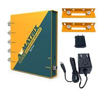 Avmatrix SD1141 Distribution Amplifier 1 Input 4 Output Audio Video SD HD 3G-SDI Splitter Support 1080P for Projector Monitor