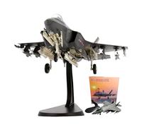 AVMLWEPA 1/72 Scale F-35A Lightning II Aircraft Die-Cast Alloy Pre-Assembled U.S. Airforce AF-01 Model Highly Detailed Static Replica Prebuild Military Aircraft for Enthusiasts,Historians(B)