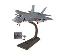 AVMLWEPA 1:72 Scale F-35C2 Lightning II Die-Cast Alloy plane DieCast Alloy Jet Replica Pre-Build Aircraft airplane with Foldable Wings Detachable Missiles with Display Stand Office Desk Decor