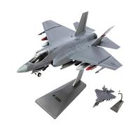 AVMLWEPA F-35C Lightning 1/72 Die-Cast Model Multi-Role Fighter Replica with Display Stand Alloy Jet Replica Collection Standing Faithful Replica Crafts Hobbies Accessories for Display or Gift(A)