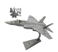 AVMLWEPA F-35C2 Lightning II 1:72 Scale Die-Cast Alloy plane Pre-Assembled Fighter Jet Model airplane with Display Stand Military Aircraft Collectible, Office Desk Decor, Gift for Enthusiasts