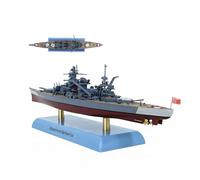 AVMLWEPA German Scharnhorst Battleship 1:1000 Scale Model Rotatable Guns with Display Stand Premium Die-Cast Alloy for Adult Collectors Military Enthusiasts Desktop Shelf Display History Enthusiasts