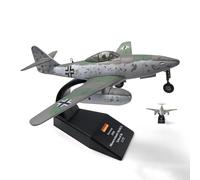 AVMLWEPA ME-262 1/72 diecast Plane Model Aircraft Attack Metal Airplane Military Collection Exhibition Simulation Gift Ornament for History Enthusiasts,Adults