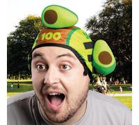 Avo-Catch-O Head Smash Game Velcro, 1 x Hat, 3 x Avo Balls