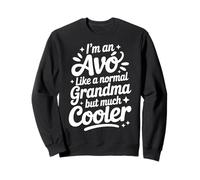 Avó Like A Normal Grandma Much Cooler Portuguese Grandmother Sweatshirt