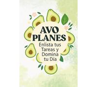 Avo Planes 2026: Planificador Diario con 365 Páginas de Notas, Calendarios y Control de Ahorros Productividad con un Toque de Aguacate