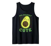 AVO-solutely Cute Kawaii Avocado Pun Design Tank Top