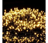 Avoalre 1000 LED Christmas Tree Lights Warm White 25M Waterproof 8 Mode Cluster Fairy String Lights Mains Powered for Outdoor Indoor Home Garden Patio Xmas Tree Wedding Decoration