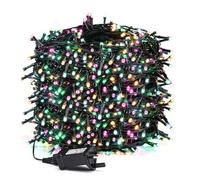 Avoalre Multicoloured Christmas Lights 100M1000LEDs String Lights Christmas Tree Lights 8 Lighting Modes Fairy Lights Plug in IP44 Waterproof for Garden Xmas Wedding Party Decoration Indoor Outdoor