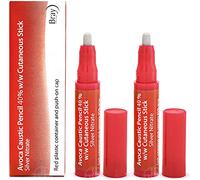 Avoca 40% Silver Caustic Pencil for Removal of Warts and Textiles 2 Pieces