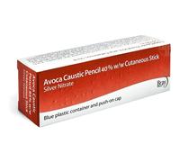 Avoca 40% Silver Caustic Pencil for Removal of Warts & Textiles