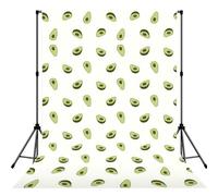 Avocado Anti-Wrinkle Photography Background Backdrop For Portrait, Party Decoration, Video Recording & Events - 5x7ft