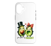 Avocado Couple Love Pun Romantic Valentine Case for iPhone 16