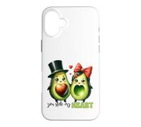 Avocado Couple Love Pun Romantic Valentine Case for iPhone 16 Plus