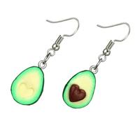 Avocado Dangle Earrings 1 Pair Polymer Clay Drop Earrings