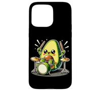 Avocado Drumming Fun For Drums Lovers Case for iPhone 15 Pro Max