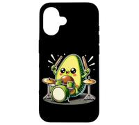 Avocado Drumming Fun For Drums Lovers Case for iPhone 16