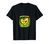 Avocado Energy Fresh Lifestyle Nature Inspired Art T-Shirt