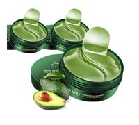 Avocado Eye Mask, a smooth, avocado-rich eye mask for anti-aging, wrinkle reduction, and moisturizing.