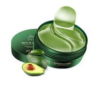 Avocado Eye Mask, a smooth, avocado-rich eye mask for anti-aging, wrinkle reduction, and moisturizing.