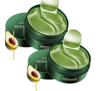 Avocado Eye Mask, Eye Patches, Smooth Eye Mask Rich in Avocado,Under Eye Gel Patches for Puffy Eyes Dark Circles Eye Bags,Anti Wrinkle,Hyaluronic Acid Collagen Eye Gel Pads for All Skin Types (120PCS)
