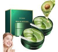 Avocado Eye Patches: Reduces dark circles and puffiness, hydrates and improves dryness around the eyes, moisturises and combats ageing, smooths fine lines and wrinkles