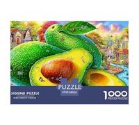 Avocado FantasyDynamic 1000-Piece Jigsaw Puzzles for Adults A Treasury of Challenging Puzzle Games for Women And Men - An Excellent Shared Hobby for Adults And Kids Age 12 Years And Up 38x26cm/1000pc