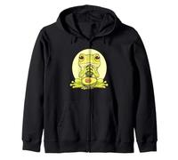 Avocado Frog Animal Art Artwork Fruit Animal Lovers Wildlife Zip Hoodie