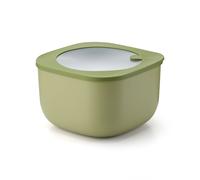 Guzzini - Kitchen Active Design, STORE&MORE BIO, Deep Airtight Fridge/Freezer/Microwave Containers (L) - Avocado Green, 19,5 x 19,5 x h12,3 cm | 2800 cc - 170724253
