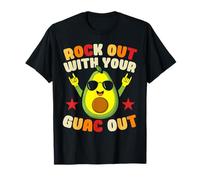 Avocado Guitar Player Guac Guitarist Guacamole Lover T-Shirt