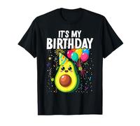 Avocado It's My Birthday Vegan Food Avocado Birthday T-Shirt