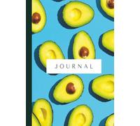 Avocado Journal | Aesthetic Green Fruit Notebook | Gift for Girls, Teens, Students, Teachers, Moms, Writers, Gardeners | Sketch, Doodle, Write, Draw, ... | 100 Wide Ruled Blank Lined Pages | 7 x 10"